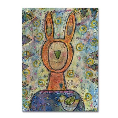 Trademark Fine Art Funked Up Art 'Hop Hop' Canvas Art, 14x19 ALI12867-C1419GG
